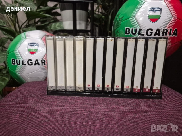 Качествени аудио касети SONY UX 60/90 - всичките TYPE II - хромна лента + подарък