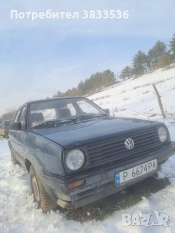 1300См3 ЗА ГАРНИТУРА VW Golf mk2 1989г., снимка 2 - Автомобили и джипове - 54608535