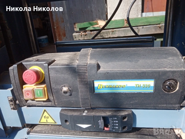 Абрихт чугунен  30см ширина на плота и щрайхмус, снимка 7 - Други машини и части - 49993398