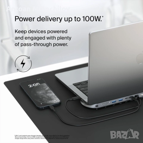 Докинг станция Belkin Connect 11 in 1 USB-C Pro Dock, снимка 5 - Лаптоп аксесоари - 54827745