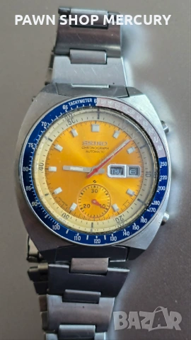 Продавам мъжки, ръчен часовник, SEIKO “Pogue” 6139-6002, Automatic Chronograph Vintage 