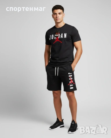Летни мъжки комплекти NIKE БРОДИРАНИ ЛОГА