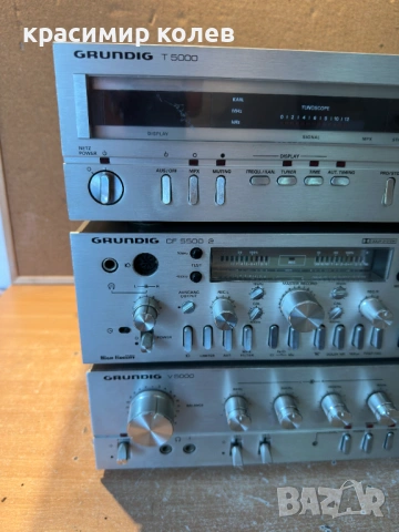 сет на "GRUNDIG"/V-5000,CF-5500-2,T-5000/, снимка 5 - Ресийвъри, усилватели, смесителни пултове - 54706476