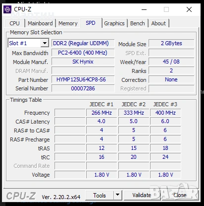 4 x 2GB Hynix DDR2-800 8GB, снимка 3 - RAM памет - 54981342