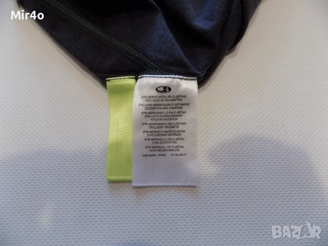 блуза icebreaker gt 200 merino wool фанела горнище худи суичър екип елек туризъм мъжка оригинална L, снимка 7 - Спортни дрехи, екипи - 46814192