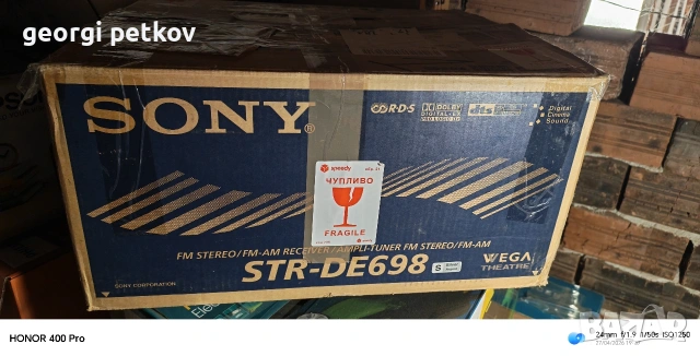 Ресивър Sony str-de 698 , снимка 4 - Ресийвъри, усилватели, смесителни пултове - 54345748