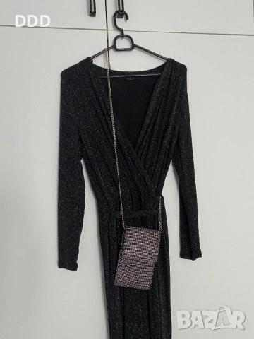 Гащеризон МOHITO в черно с блестящи нишки, снимка 2 - Гащеризони - 54245661