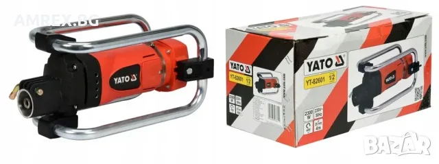 Дълбочинен вибратор за бетон YATO YT-82601 2300 W, игла 4 м