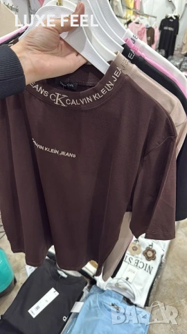 🫟Дамски Памучни Тениски , снимка 5 - Тениски - 54494590