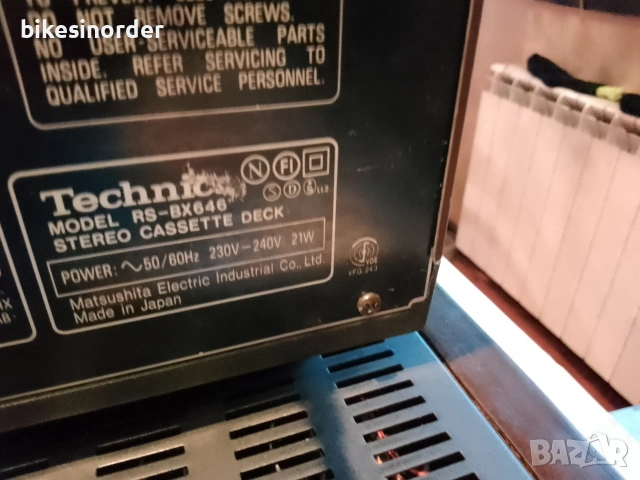 Technics RS-BX646 триглав дек , снимка 4 - Декове - 54153282