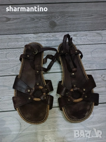 Timberland кожени сандали N 40, снимка 2 - Сандали - 54390405