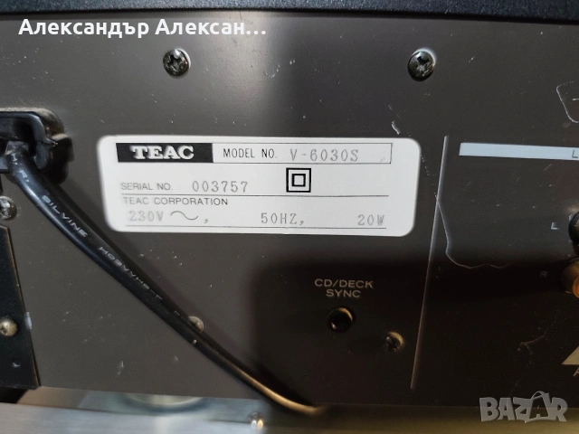 TEAC V6030s, снимка 10 - Декове - 54643480