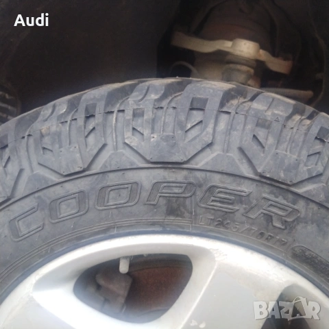 Алуминиеви джанти 17 цола  300€ Гуми COOPER EVOLUTION MTT 245/70R17  ДОТ4722 , снимка 6 - Гуми и джанти - 55215614