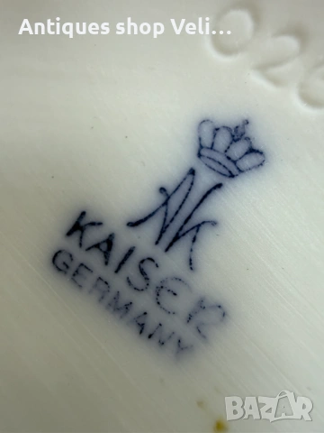 Порцеланова ваза Kaiser №8194 , снимка 5 - Антикварни и старинни предмети - 54815518
