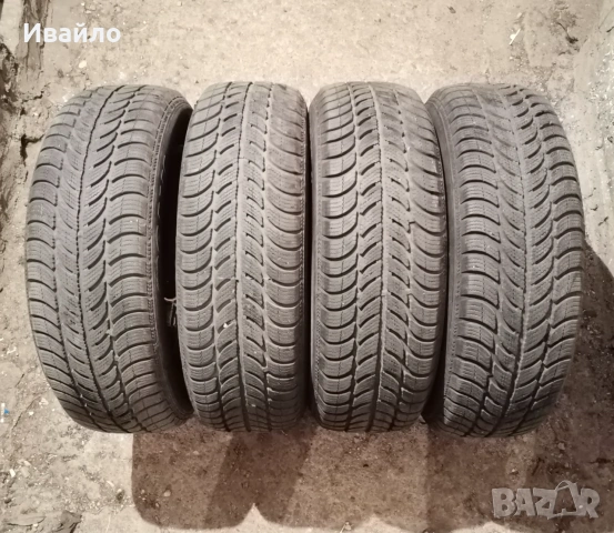 Продавам 4 броя зимни гуми 185.65.15 на 1 сезон дот 2021 Sava 
