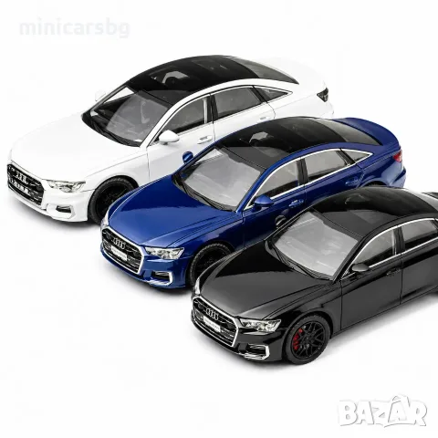 Метални колички: Audi A6L C8 1:24, снимка 6 - Колекции - 52715319