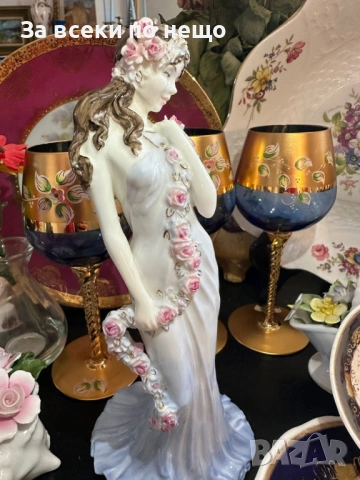 Coalport England 1991 limited edition number 4550/ 9500 “Sapphire” Код P2145, снимка 2 - Колекции - 54162230