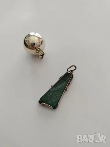 Две сребърни висулки