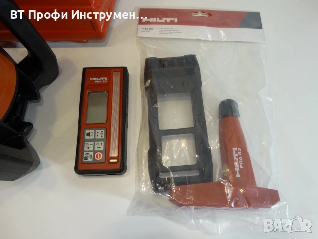 2023 - Hilti PR 30 HVS A12 - Ротационен лазерен нивелир, снимка 9 - Измервателни инструменти - 55077969