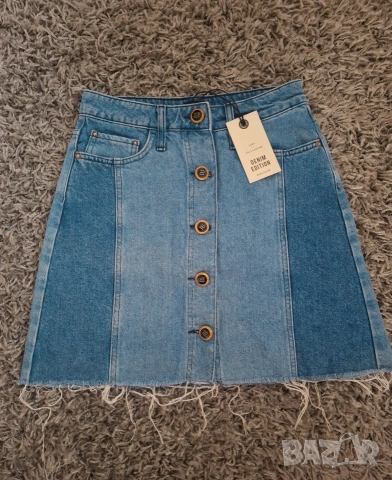 Дънкова пола RIVER ISLAND размер S