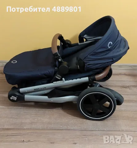 Детска количка  Maxi-Cosi Zelia 2 + столче за кола Maxi-Cosi + адаптери, снимка 5 - Детски колички - 55332514