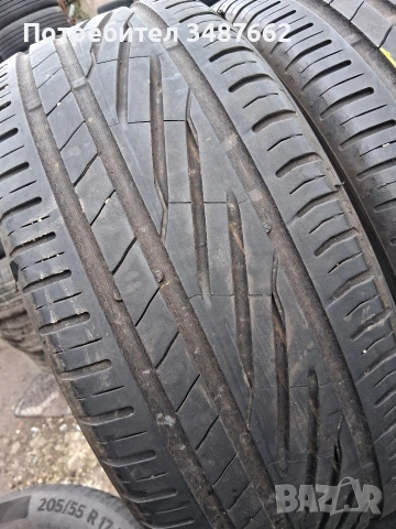 205 45 17 UNIROYAL 2бр летни дот 2021г , снимка 2 - Гуми и джанти - 54068964