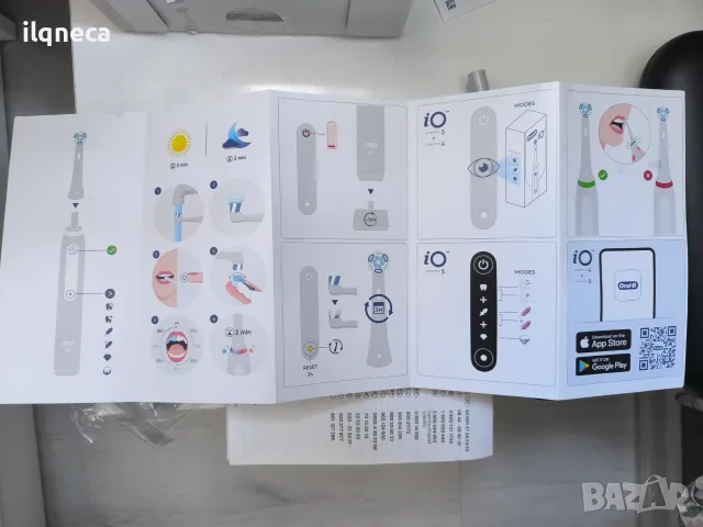 Oral B iO 5 SMART електрическа четка за зъби, снимка 9 - Други - 55650258