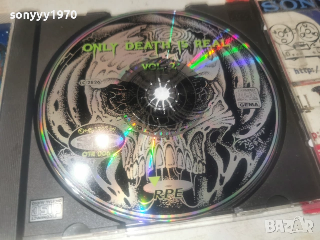 ONLY DEATH IS REAL CD 2 GERMANY 1206261444H2E6R, снимка 11 - CD дискове - 54882594