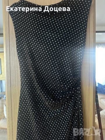 Официална рокля с блестящи камъчета, снимка 2 - Рокли - 54337390