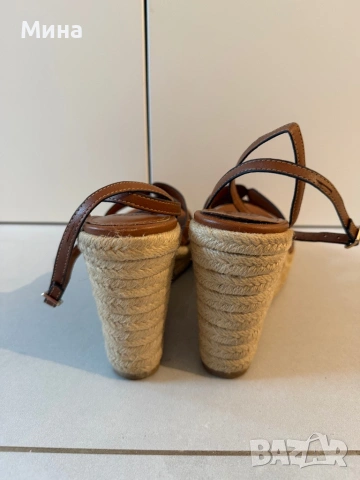 Сандали на платформа и каишка, снимка 3 - Сандали - 54364752
