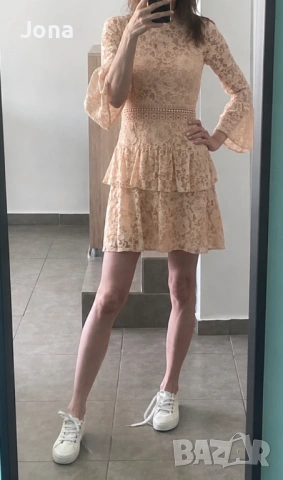 John Zack Petite дантелена рокля ASOS UK, снимка 3 - Рокли - 54553308