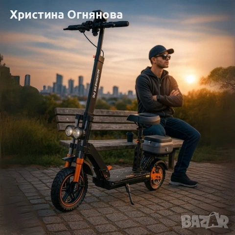 Електрическа тротинетка KuKirin M5 Pro – 1000W, 70 км пробег, 52 км/ч, сгъваема