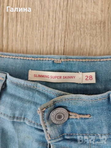 Дамски дънки Levi Strauss, снимка 2 - Дънки - 55337950