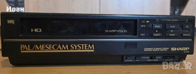 VHS ВИДЕОРЕКОРДЕР Sharp