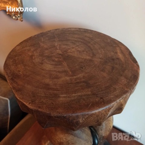 Постамент от екзотична дървесина , снимка 2 - Други ценни предмети - 55102140