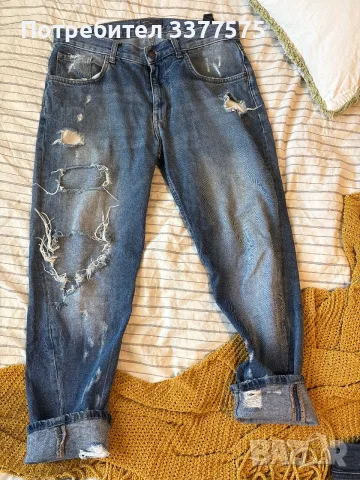 Zara мъжки скъсани дънки