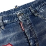 Мъжки шорти Dsquared2 Medium Stormy Boxer Denim Shorts, снимка 5