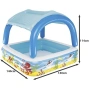Детски басейн със сенник BESTWAY 140х140х114 см, снимка 5