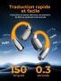 Нови Смарт Слушалки Преводач Relxhome ki Translator Open Ear 150 Езика Bluetooth 5.4 Батерия 60ч ..., снимка 2