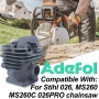 Комплект бутало и цилиндър Adefol за Stihl 026 MS 260 – 16-в-1 НОВО, снимка 5