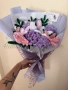 Вечен букет от плюшена тел, снимка 1