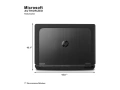 Лаптоп HP ZBook 15 G2 I7-4800MQ K2100M 16GB 256GB SSD с до 24 МЕСЕЦА ГАРАНЦИЯ, снимка 4