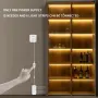 6 броя х 1метър COB LED ленти USB димируема с докосване – топло бяло , снимка 8