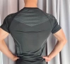 Compression shirt black/grey design, снимка 1
