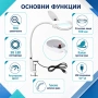 Професионална мощна увеличителна настолна лупа с голямо увеличение 10X, снимка 2