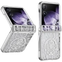Твърд Калъф за Xiaomi Mix Flip 5G Mechanical Legend Electroplating PC с Протектор – 5 цвята, снимка 4