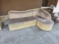 Ъглов диван с вградено легло , снимка 1