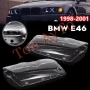 Капаци Фарове БМВ Е46 BMW E46 Pre-facelift 4 врати 1998-2001 Седан Комби Стъкла Фарове Капаци, снимка 1