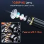 Индустриална ендоскопска камера 8mm дължина 15m IP67 4.3in Screen 8 LEDs Waterproof, снимка 10