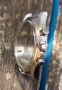 Каса от часовник на която пише Omega ., снимка 8